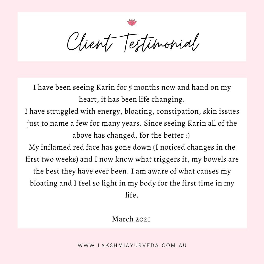 Client testimonial