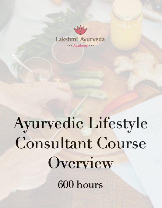 Ayurvedic Lifestyle Consultant Course Overview