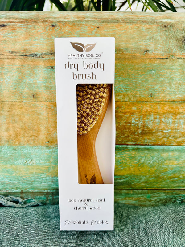 Healthy Bod. Co Dry Body Brush - Lakshmi Ayurveda