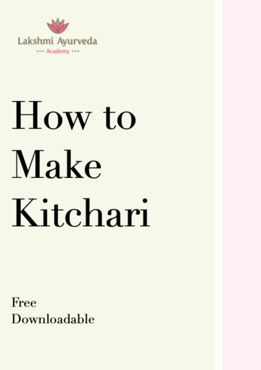 How to Make Kitchari