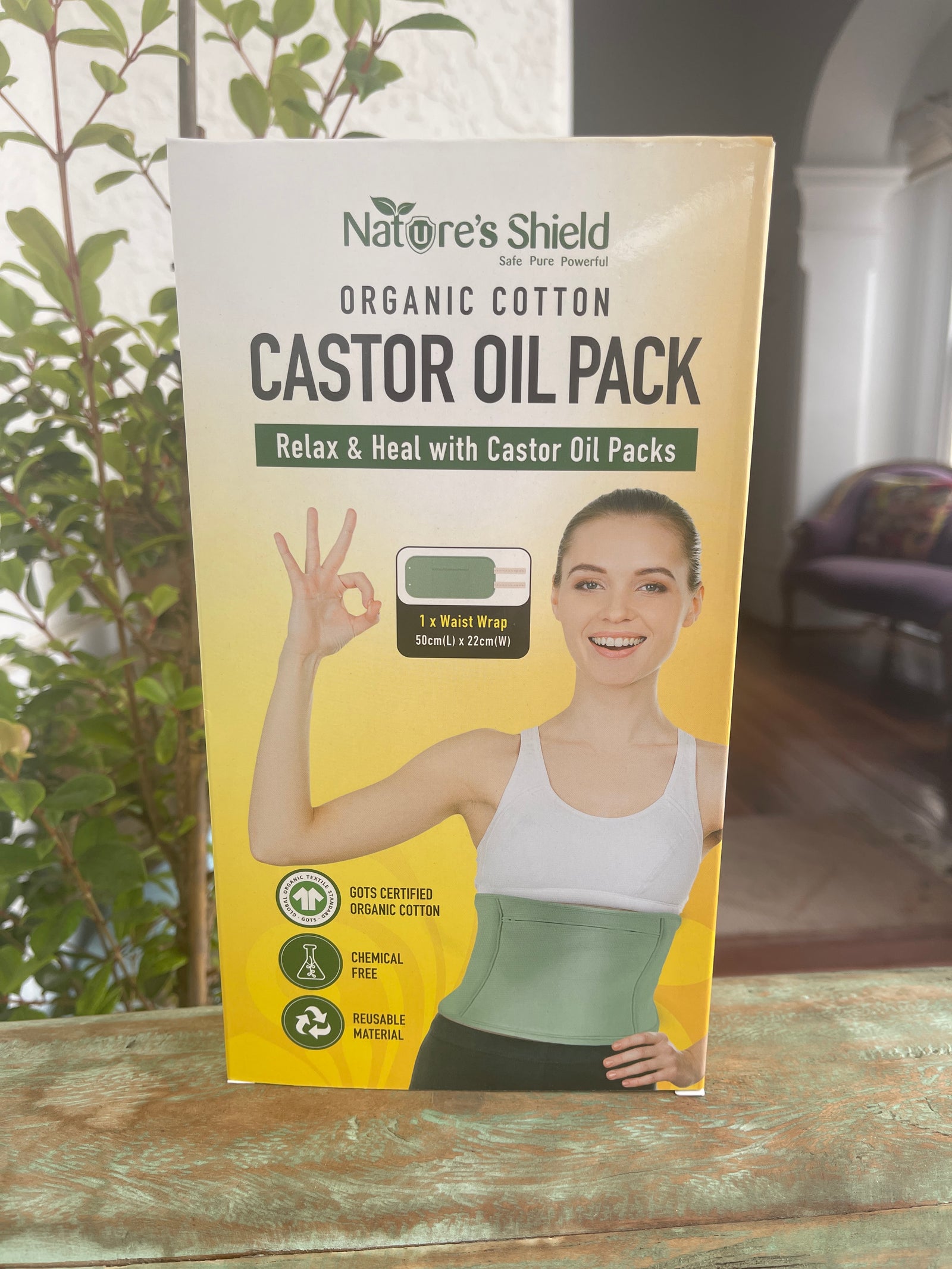 Castor Oil Pack - Waist Wrap