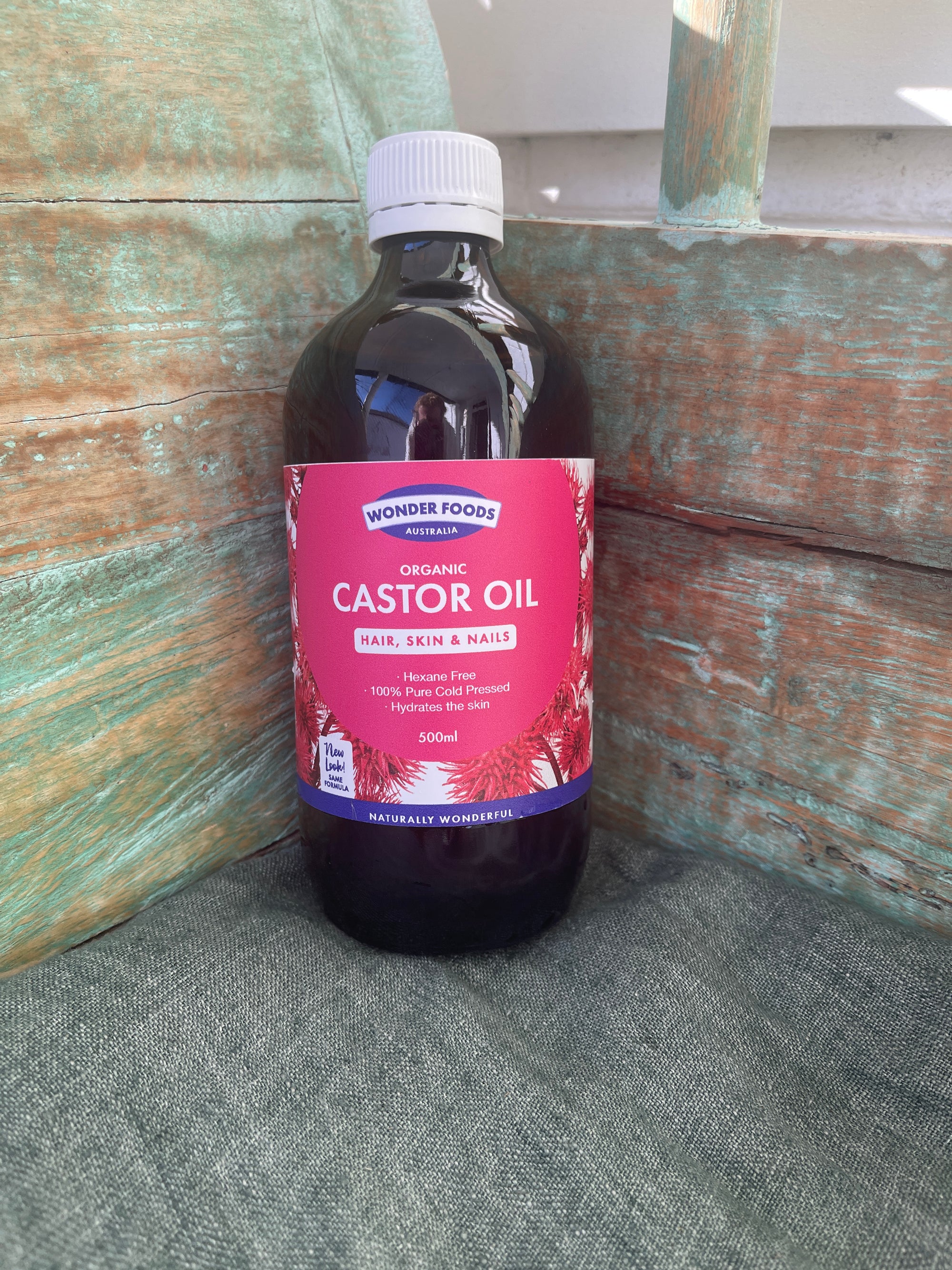 Wonder Foods Organic Castor Oil 500ml