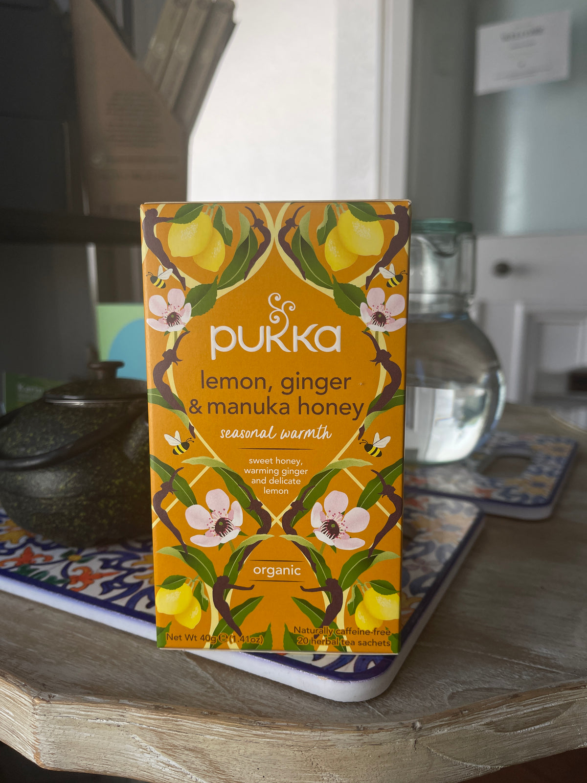 Pukka Tea - lemon, ginger and manuka honey