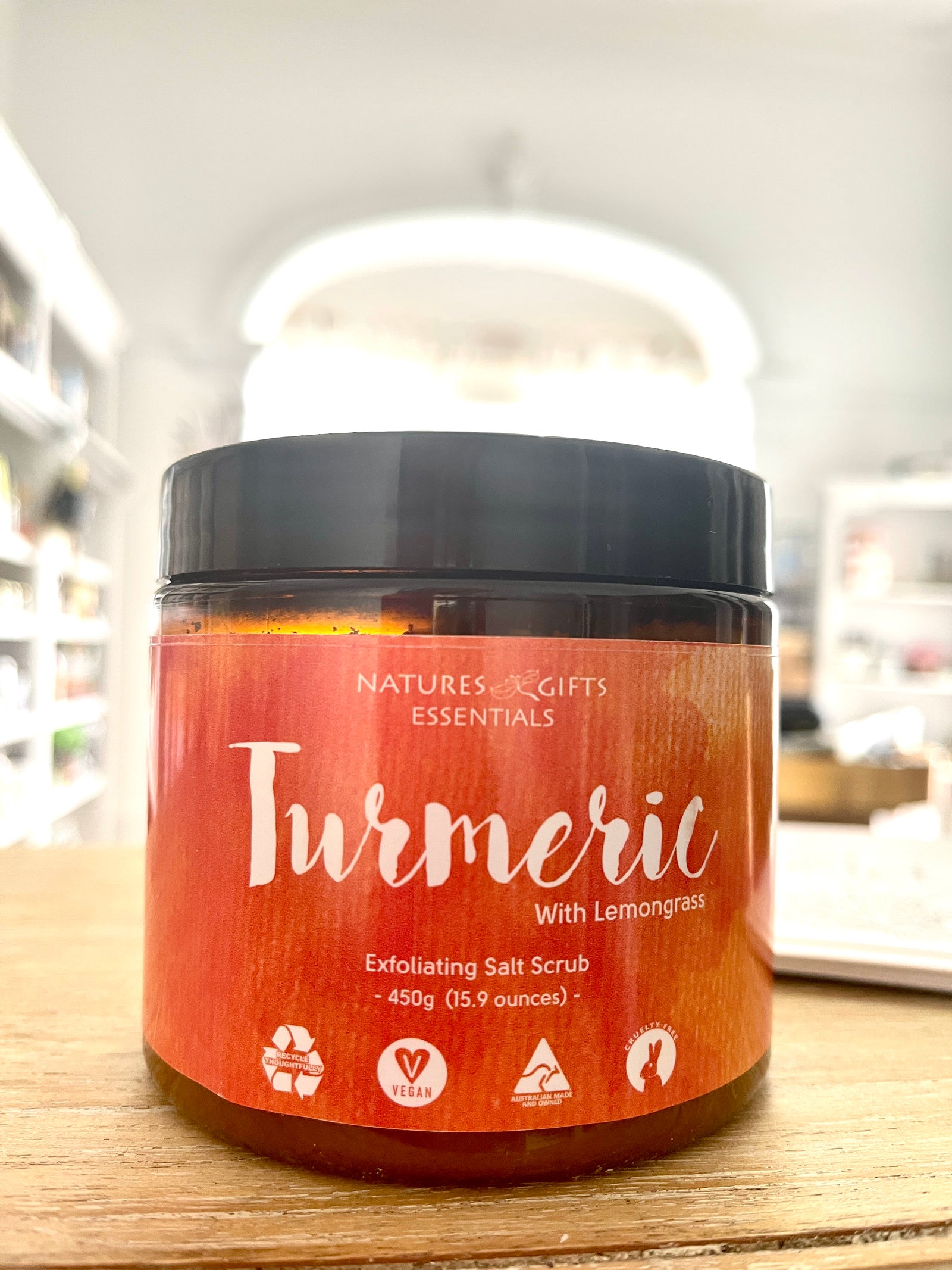 Turmeric Exfoliating Salt Scrub