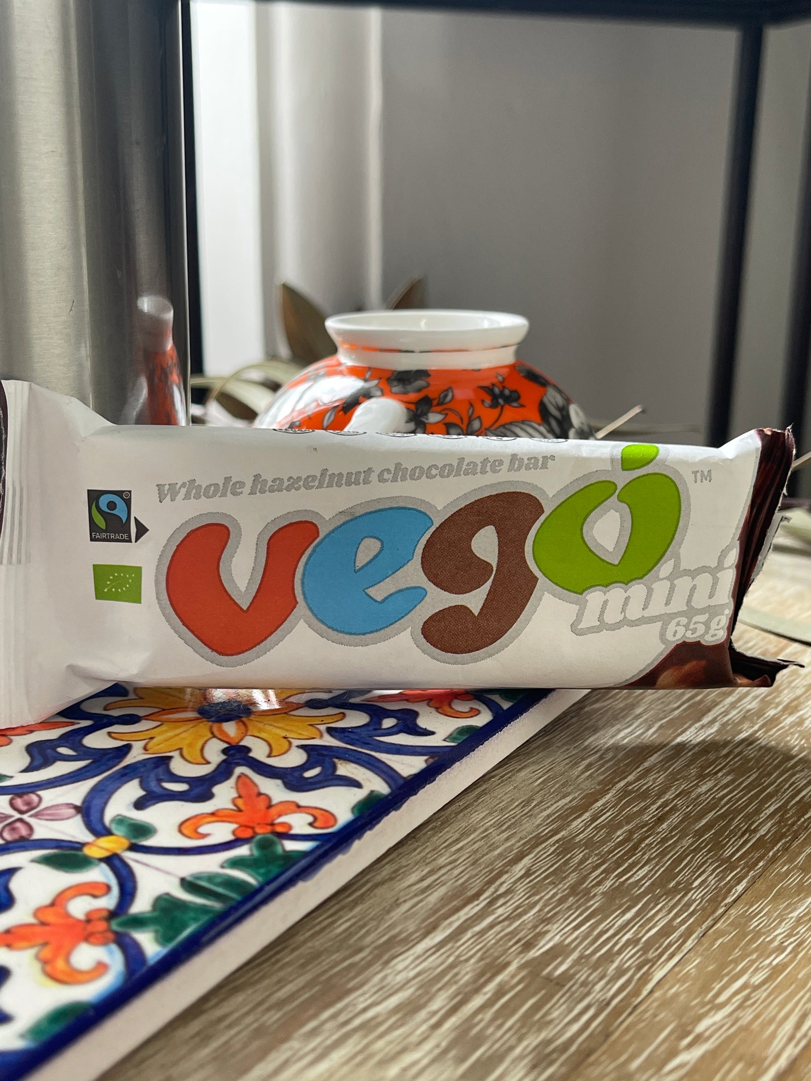 Vego Whole Hazelnut Chocolate Bar Mini