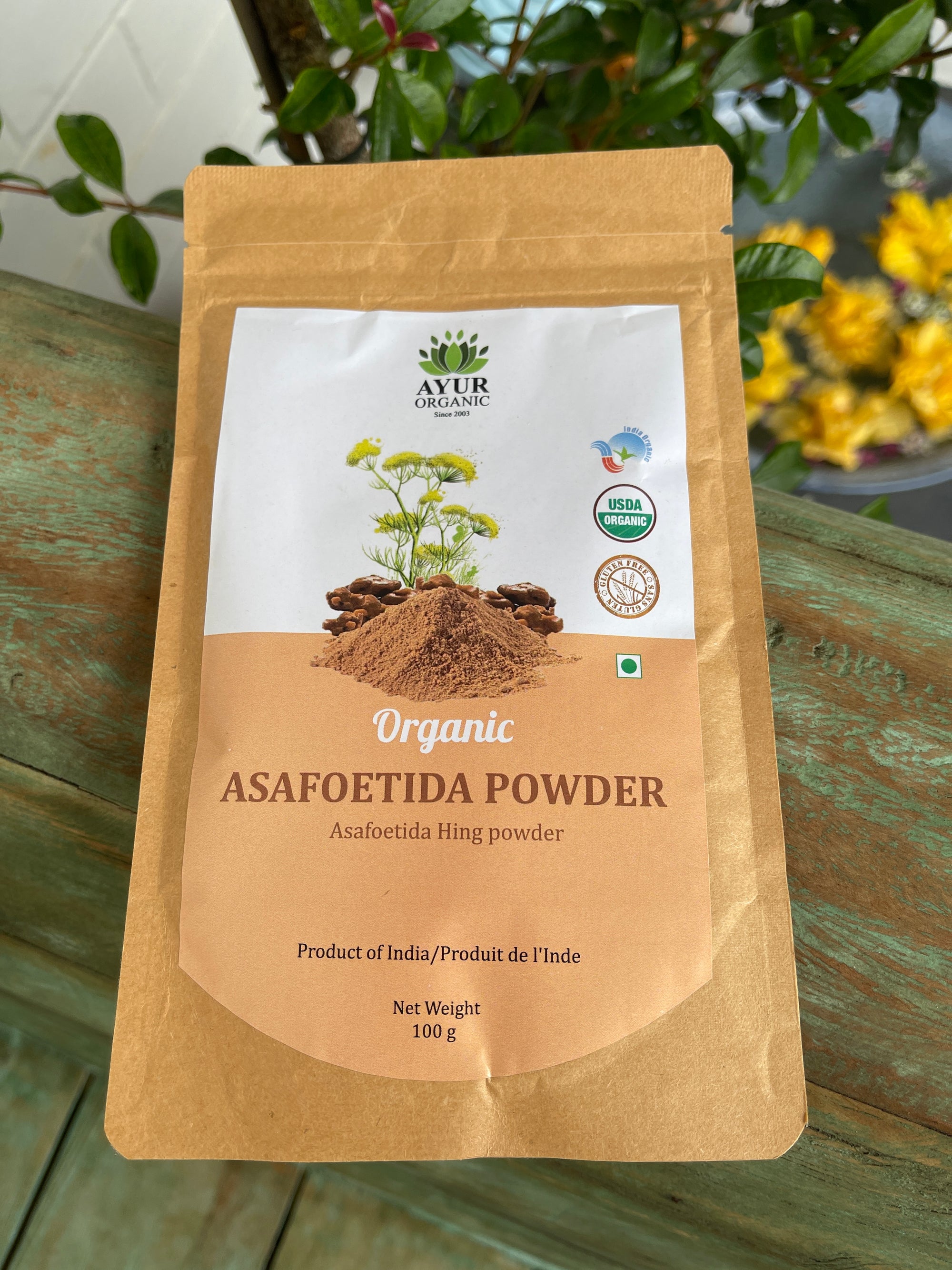 Organic Asafoetida (Hing) Powder