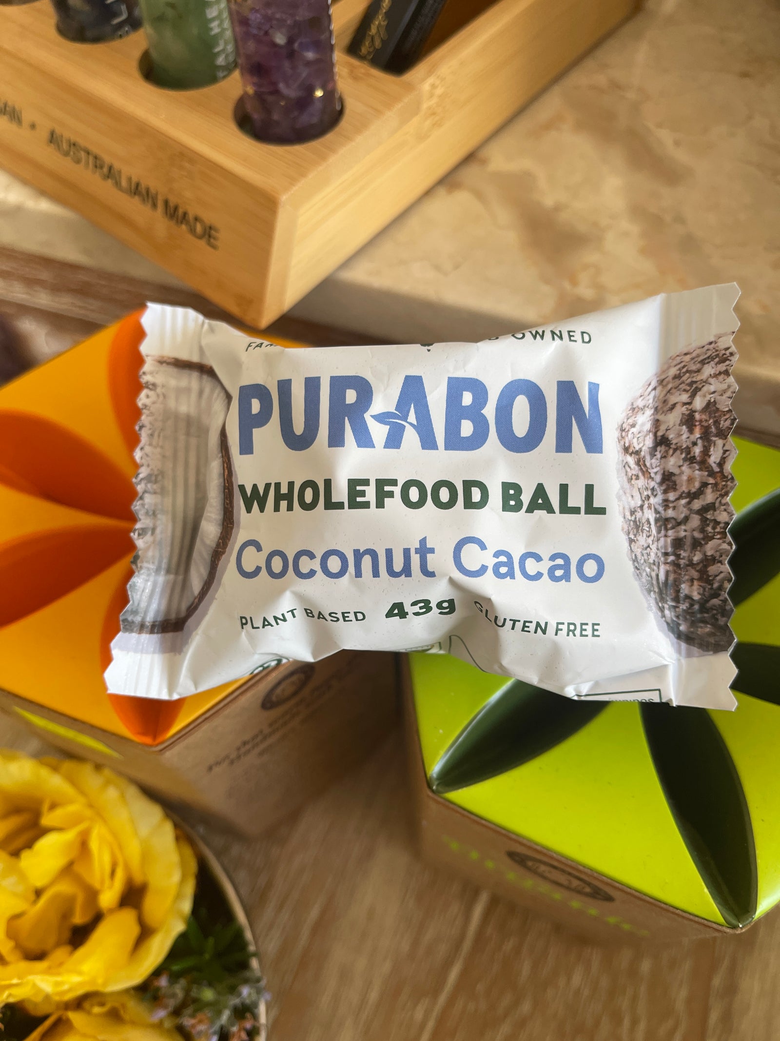 Purabon Wholefood Ball - Coconut Cacao