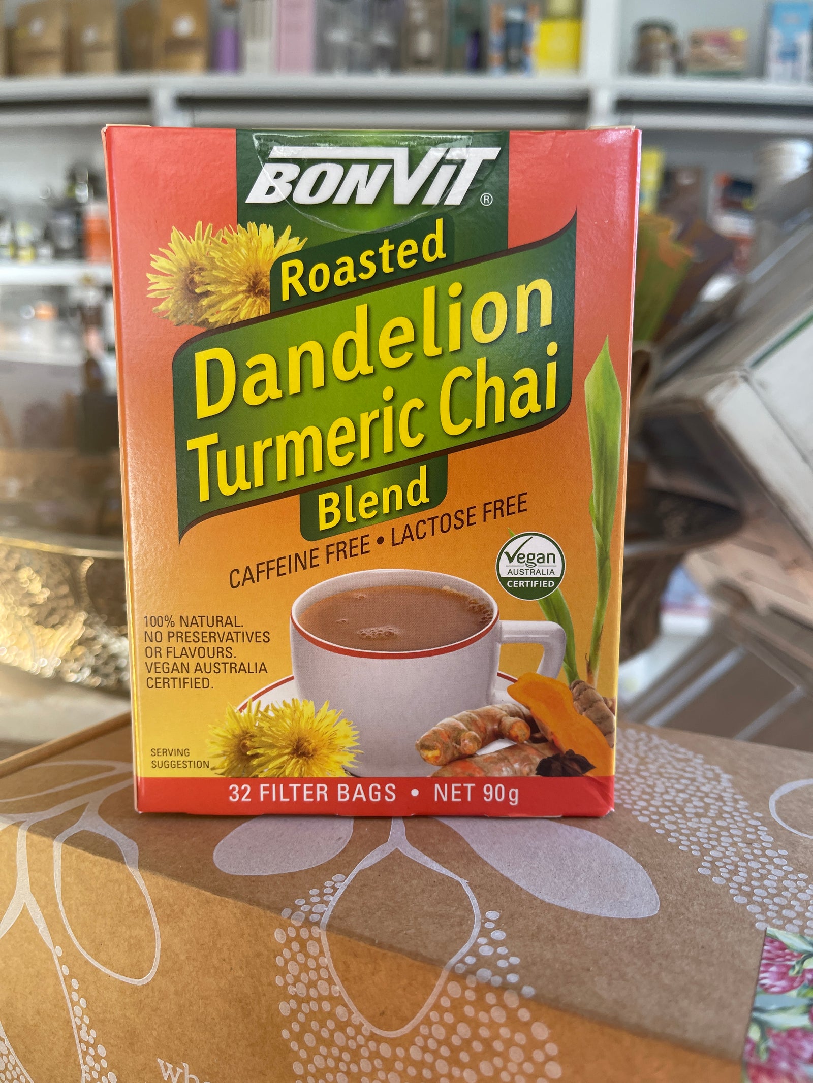 Dandelion Turmeric Chai