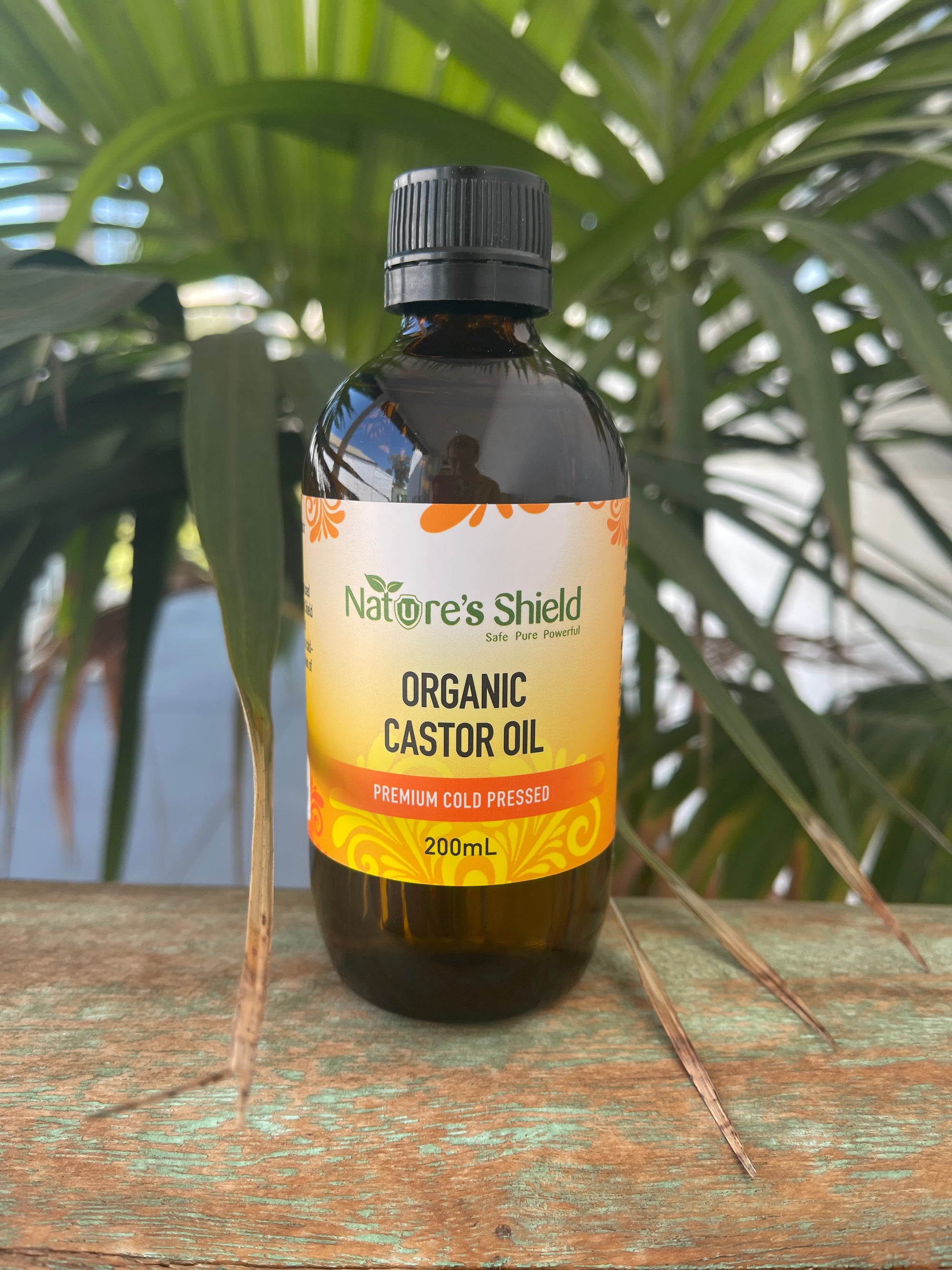 Nature's Shield Organic Castor Oil 200ml