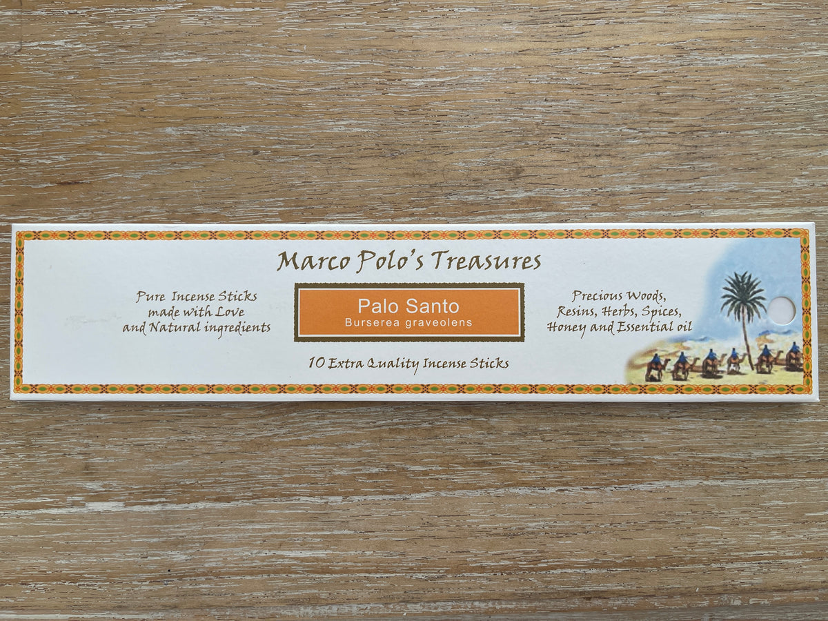 Marco Polo&#39;s Treasures Palo Santo Incense Sticks