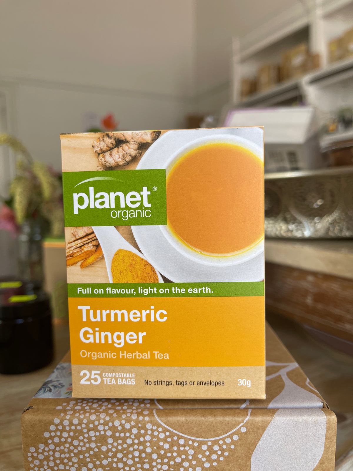 Turmeric Ginger Organic Herbal Tea