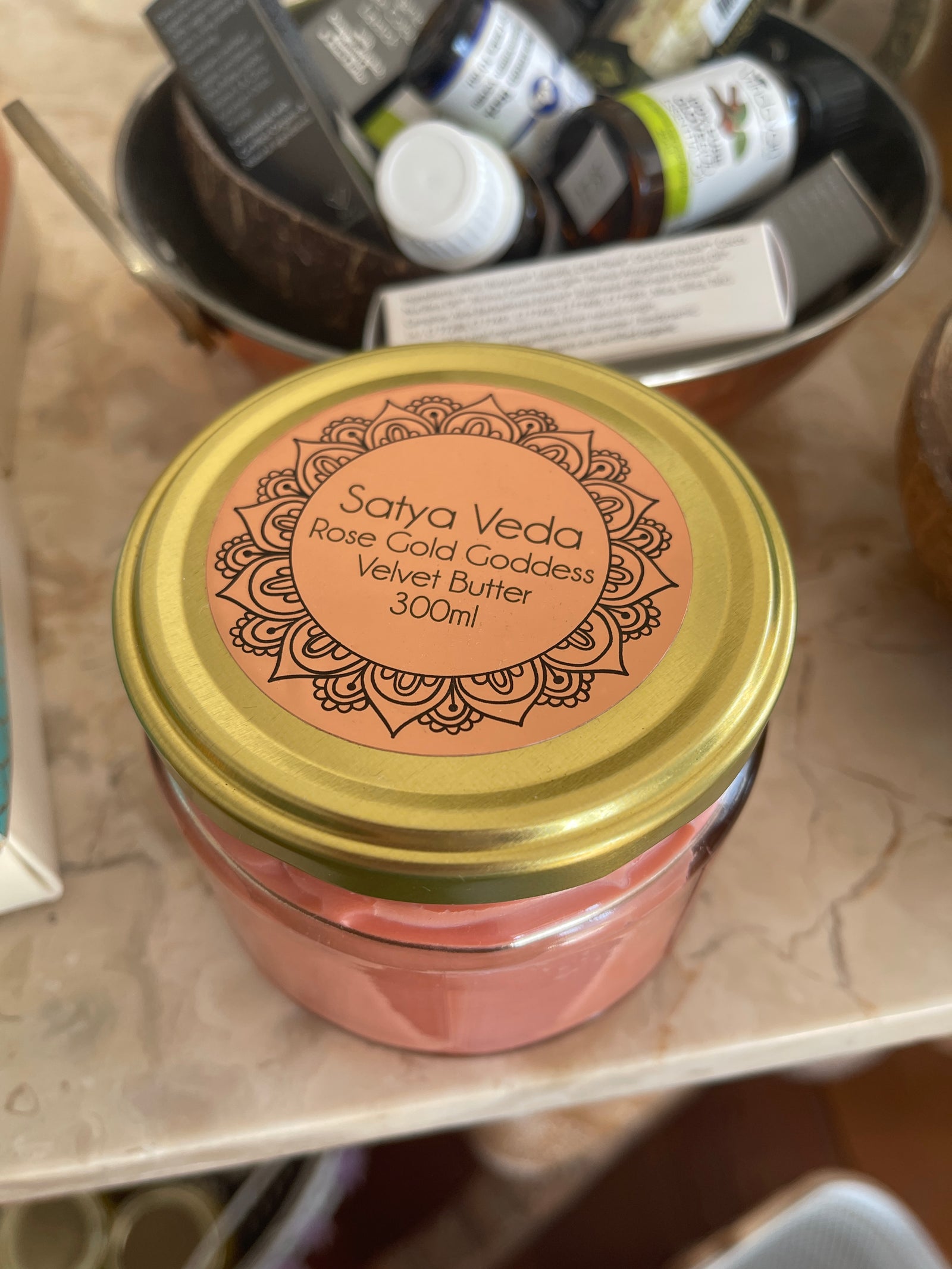 Rose Gold Goddess Velvet Butter