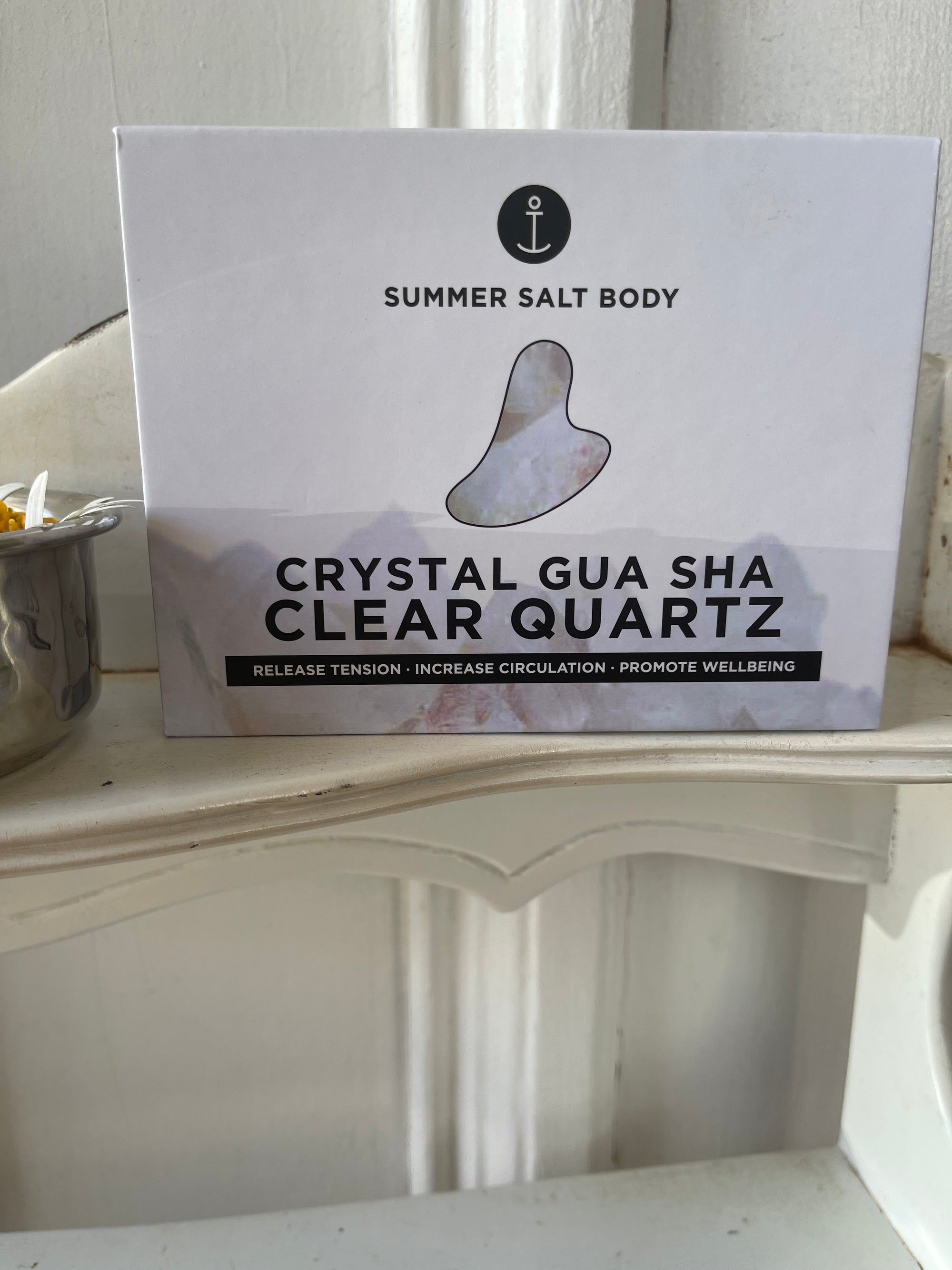 Summer Salt Body - Crystal Gua Sha Clear Quartz