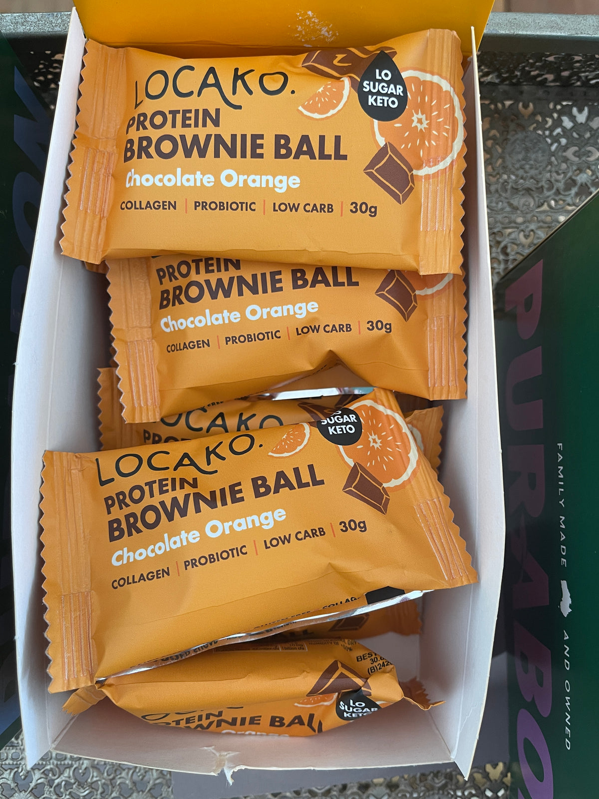 Protein Brownie Ball