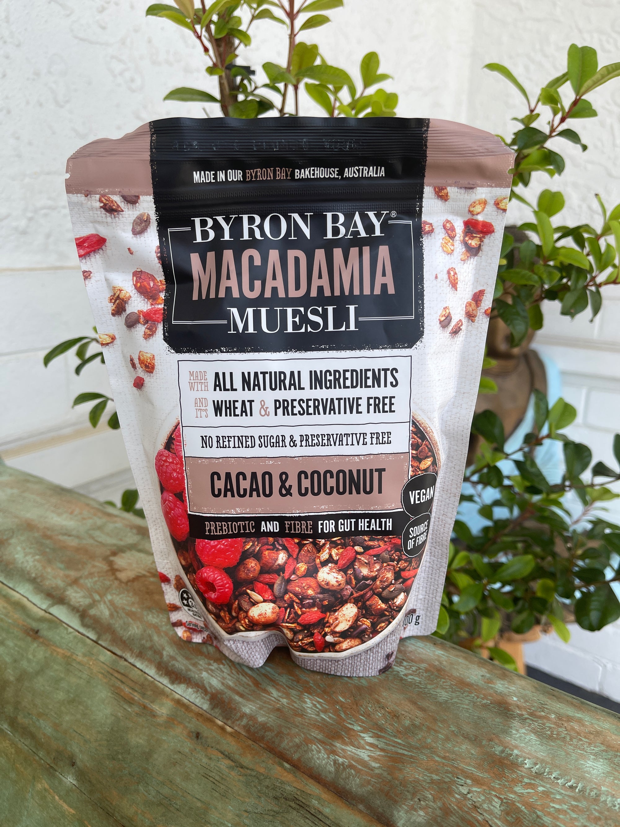 Byron Bay Macadamia Muesli - Cacao & Coconut