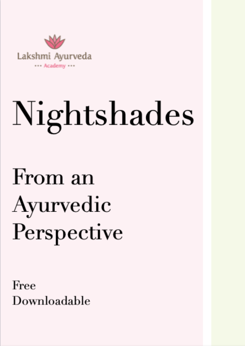 Nightshades from an Ayurvedic Perspective